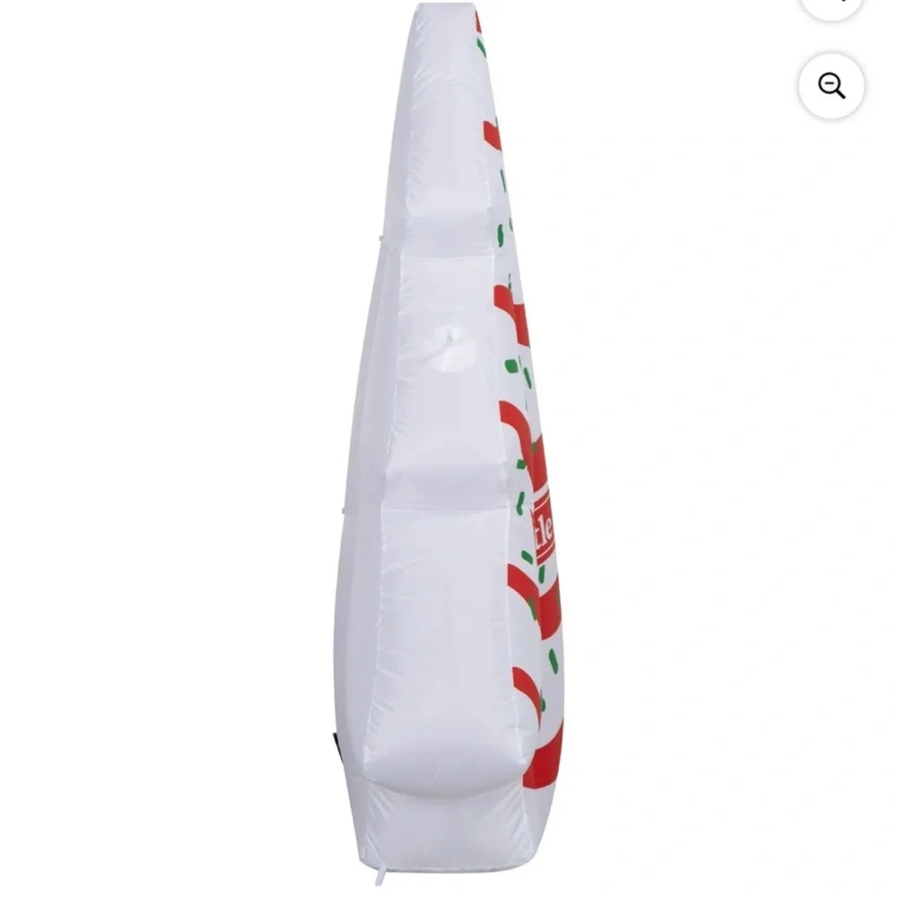 New Little Debbie Christmas Tree Cake Blow Up Holiday Inflatable, 4.5 feet tall